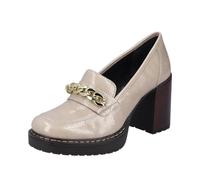 Rieker Y4150, Mocasín Mujer, Beige, 42 EU Ancho