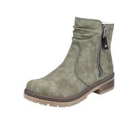 Rieker Y7461, Botas Cortas Mujer, Verde, 37 EU