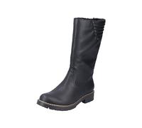 Rieker Y9191 - Botas de caña alta para mujer, Negro, 40 EU