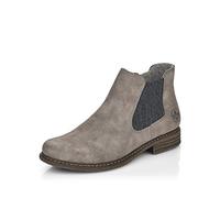 Rieker - Z2194, Botas Chelsea Mujer, Gris (Grey/Anthrazit 40), 37 EU