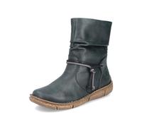 Rieker Z3774, Bota a la Altura de la Pantorrilla Mujer, Verde, 37 EU Ancho