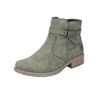 Rieker Z4167, Botas Cortas al Tobillo Mujer, Verde, 40 EU