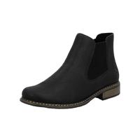Rieker - Z4994-00, Botas Chelsea Mujer, Negro (Schwarz/Schwarz 00), 38 EU