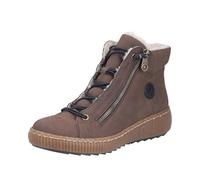 Rieker Z6660 - Botas cortas para mujer, color marrón, talla 38 EU, marrón, 38 EU