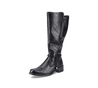 Rieker Z7368, Botas a la Altura de Rodilla Mujer, Negro, 40 EU