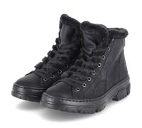 Rieker Z7411, Botas con Cordones Mujer, Negro, 39 EU