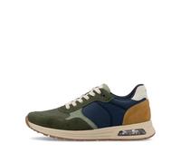 Rieker Zapatillas Bajas para Hombre B1000, Verde, 45 EU