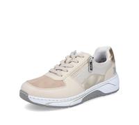 Rieker Zapatillas bajas para mujer 53101, con plantilla suelta, Beige 60, 38 EU Weit