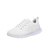 Rieker Zapatillas Bajas para Mujer 54022, Color Blanco, Talla 40 EU