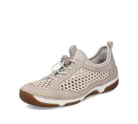 Rieker Zapatillas bajas para mujer 55960, Beige 60, 43 EU