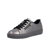 Rieker Zapatillas Bajas para Mujer L59L1, Plateado Multicolor, 36 EU