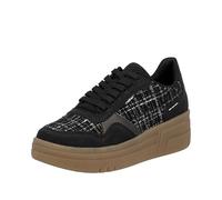 Rieker M7600, Zapatillas Bajas Mujer, Negro, 39 EU