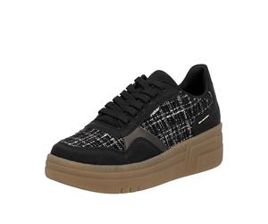Rieker Zapatillas Bajas para Mujer M7600, Negro, 40 EU