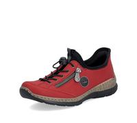 Rieker Zapatillas bajas para mujer N3267, Rojo 33, 38 EU