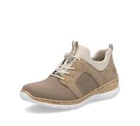 Rieker Zapatillas Bajas para Mujer N4290, Marrón 20, 39 EU