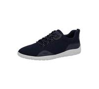 Rieker Zapatillas de casa 'Slipper Herren 08350-14 Echtleder in blau' azul 44 EUR