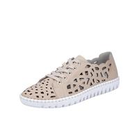 Rieker Zapatillas de Cordones para Mujer M2315, Color Beige, Talla 37 EU