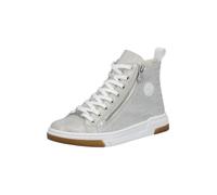 Rieker Zapatillas deportivas altas plata / blanco 37 plata / blanco
