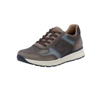 Rieker Zapatillas deportivas bajas azul ahumado / marrón oscuro / taupe, Talla 44