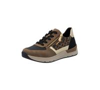 Rieker Zapatillas deportivas bajas ecru / umbra / negro 37 ecru / umbra / negro