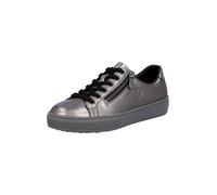 Rieker L59l1, Zapatos con Cordones Mujer, Plateado Multicolor, 36 EU