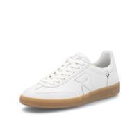 Rieker Zapatillas Deportivas de Mujer Deporte los Zapatos Del Cuero Blanco W2200