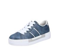Rieker Zapatillas Frühjahr/Sommer N4902 de caña Baja para Mujer, Blue, 37 EU