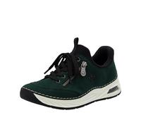 Rieker Zapatillas Mujer 44567 Verde, 40 EU, Verde, 40 EU