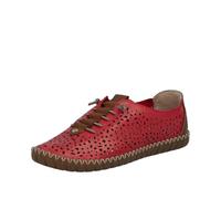 Rieker Zapatillas Mujer M2856, Rojo, 41 EU