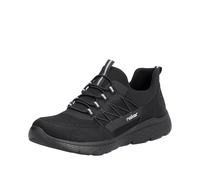 Rieker Zapatillas Mujer M5058, Negro, 36 EU
