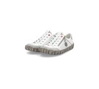 Rieker Zapatillas Para Damas Cómodas De Ocio Con Memory-Foam L0355-80 Blancas