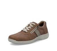 Rieker Zapatillas para Hombre 03500, Talla:44 EU, Color:Marrón