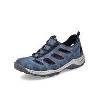 Rieker Zapatillas para Hombre 08065, Talla:43 EU, Color:Azul