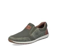 Rieker Zapatillas bajas para hombre 08869, Verde 54., 43 EU