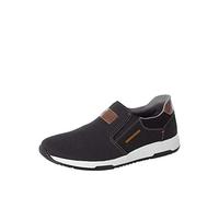 Rieker, Zapatillas Hombre, Grey Black Black Mogano B3450 00, 44 EU