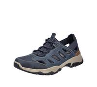 Rieker Zapatillas para Hombre B8366, Azul, 43 EU