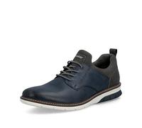 Rieker Zapatillas para hombre Slip-On 14450, zapatillas bajas para hombre, Azul 16, 45 EU