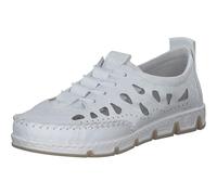Rieker Zapatillas para Mujer, 49956, Color Blanco, Talla 40 EU, Blanco, 40 EU