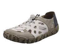 Rieker Zapatillas para Mujer L0358, Blanco 80, 38 EU