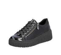 Rieker N2501, Zapatillas Mujer, Negro, 42 EU