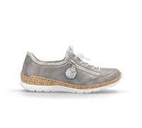 Rieker N4263, Mocasín Mujer, Gris, 37 EU