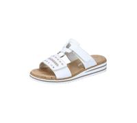Rieker Zapatos abiertos beige / plata / blanco 42 beige / plata / blanco