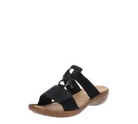 Rieker Mujer 60885 Mules, Negro, 42 EU