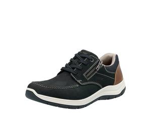 Rieker Zapatos Bajos para Mujer N3294, Azul 14, 44 EU