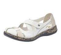 Rieker Zapatos Ballerinas Para Dama De Cuero 46367-80