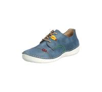 Rieker Zapatos con cordón azul denim / amarillo / verde / rojo 38 azul denim / amarillo / verde / rojo