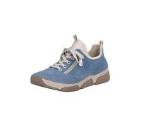 Rieker Zapatos con cordón kitt / azul oscuro 41 kitt / azul oscuro