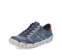 Rieker Zapatos con Cordones para Mujer L0357, Talla:38 EU, Color:Azul