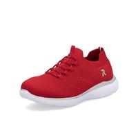 Rieker Zapatos con Cordones para Mujer M5074, Talla:38 EU, Color:Rojo