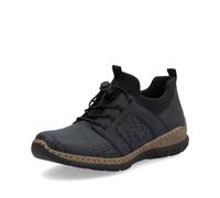 Rieker Zapatos con cordones para mujer N3295 Azul Talla 38 EU